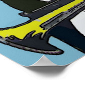 Vintage Jazz Fest Vrouwen Poster (Hoek)