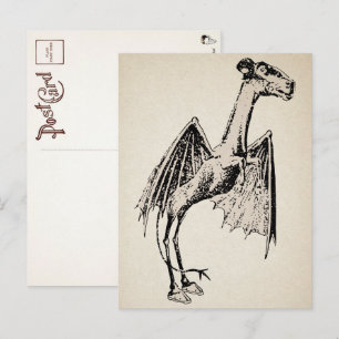 Vintage Jersey Devil Briefkaart