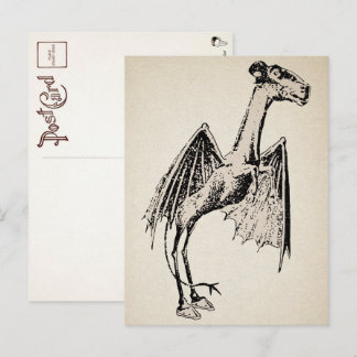 Vintage Jersey Devil Briefkaart