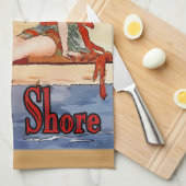Vintage Jersey Shore Theedoek (Quarter Fold)