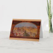 Vintage Jerusalem Kaart (Voorkant)