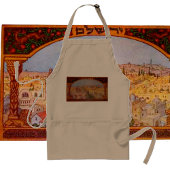 Vintage Jerusalem Standaard Schort