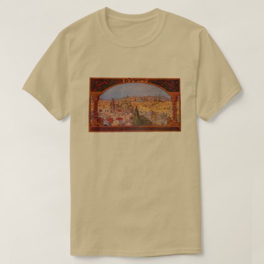 Vintage Jerusalem T-shirt (Design voorkant)