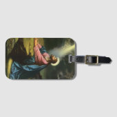 Vintage Jezus Christus bidt, tuin van Gethsemane Bagagelabel (Voorkant (horizontaal))