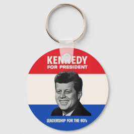 Vintage JFK Kennedy for President 1960 Campaign Sleutelhanger