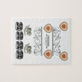 Vintage Jigzaag Puzzle Legpuzzel (Horizontaal)