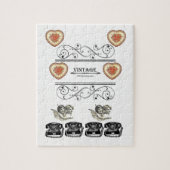 Vintage Jigzaag Puzzle Legpuzzel (Verticaal)