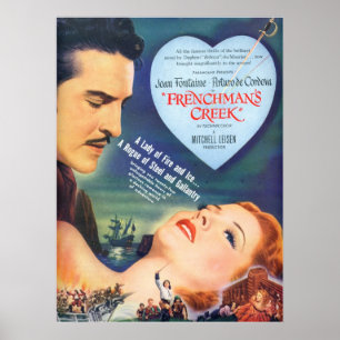 Vintage Joan Fontaine Poster