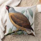 Vintage John Keulemans Mascarene Parrot Kussen (Deken)