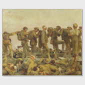Vintage John Singer Sargent World War I Gassed Cadeaupapier (Vlak)