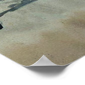 Vintage Johnson Burns Waterverf Poster (Hoek)