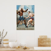 Vintage Johnson Burns Waterverf Poster (Keuken)