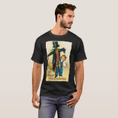 Vintage Jolly Halloween Scarecrow Ellen Clapsaddle T-shirt (Voorkant volledig)