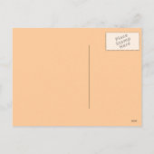 Vintage Jolly Halloween Witch Briefkaart (Achterkant)