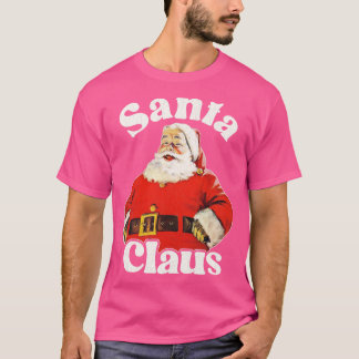 Vintage Jolly Santa Claus T-shirt