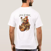 Vintage Jolly St. Nick T-shirt (Achterkant)
