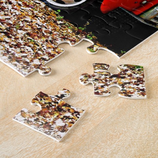 Vintage Jones Tow Truck Legpuzzel (Zijkant)