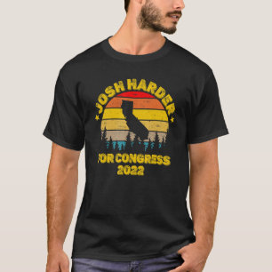 Vintage Josh Harder voor de Midden Verkiezingen va T-shirt