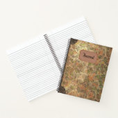 Vintage journaal spiraal notebook notitieboek (Binnen)