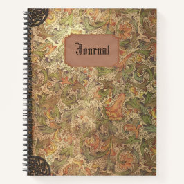 Vintage journaal spiraal notebook notitieboek