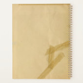 Vintage Journaal Stickers Planner (Achterkant)