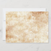 Vintage jubileumviering kaart (Achterkant)