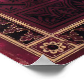 Vintage Jules Vern "Steampunk" Hoesje Kunst Poster (Hoek)