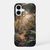 Vintage Jungle Path iPhone 16 Hoesje (Achterkant)