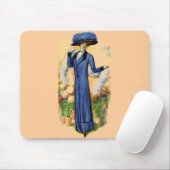 Vintage jurk muismat (Met muis)