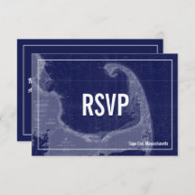 Vintage Kaap RSVP-Kaart
