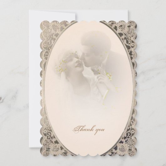 Vintage Kaart (Achterkant)