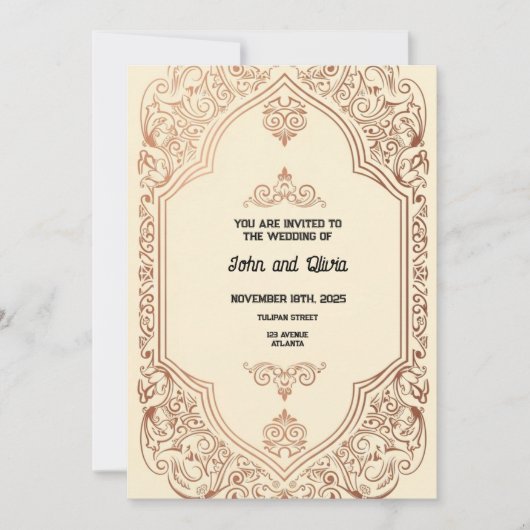 Vintage Kaart (Voorkant)