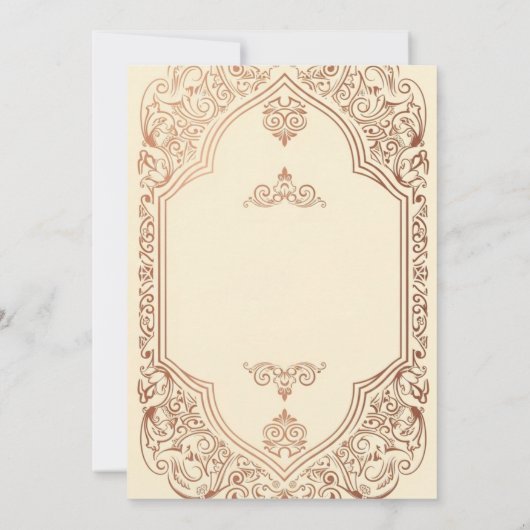 Vintage Kaart (Achterkant)