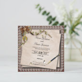 Vintage Kaart (Staand voorkant)