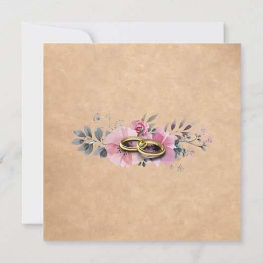 Vintage Kaart (Achterkant)