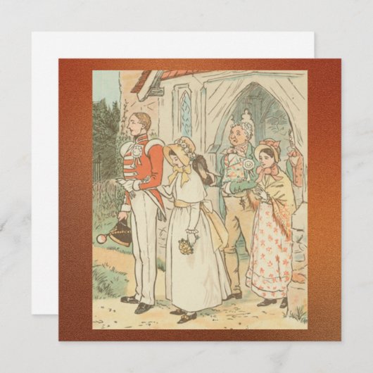 Vintage Kaart (Voorkant / Achterkant)