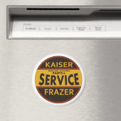 Vintage Kaiser Frazer servicebord Magneet (Insitu (Vaatwasser))