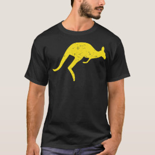Vintage Kangaroo Australië Aussie Roo Kangaroo T-shirt