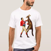 Vintage Kangaroo Boxer Boxer Sport T-shirt (Voorkant)