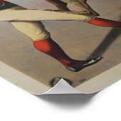 Vintage Kangaroo Boxing Sideshow Poster (Hoek)