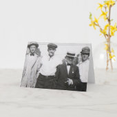 Vintage Kansas City Immigrants 1909 Kaart (Gele Bloem)