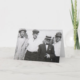 Vintage Kansas City Immigrants 1909 Kaart