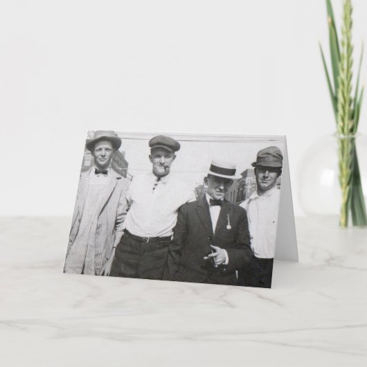 Vintage Kansas City Immigrants 1909 Kaart (Voorkant)