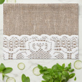 Vintage, kant, schoot, grunge, Victoriaans, shabby Theedoek (Gevouwen)