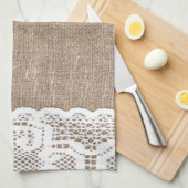 Vintage, kant, schoot, grunge, Victoriaans, shabby Theedoek (Quarter Fold)