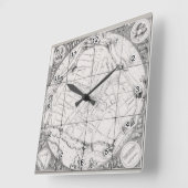 Vintage Karte Österreich Wien | August Hirschvogel Vierkante Klok (Hoek)