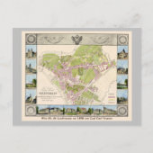 Vintage Karte Österreich Wien | Landstrasse1830 Briefkaart (Voorkant)