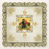 vintage kartonnen onderzetters (Voorkant)