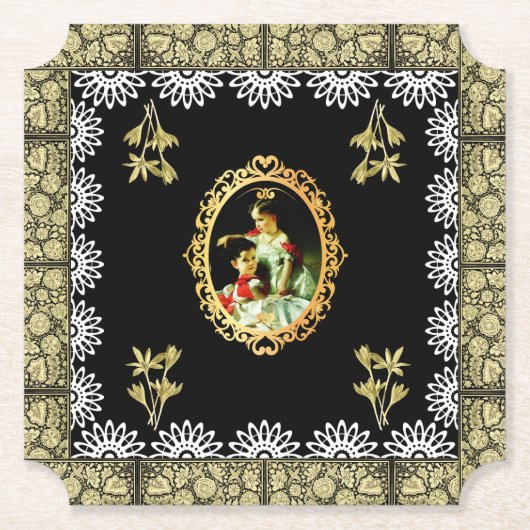 vintage kartonnen onderzetters (Voorkant)