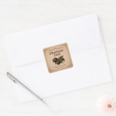 Vintage Kastanjejam Etiket Sticker (Envelop)